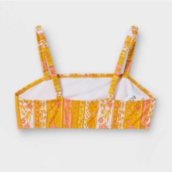 Cute Paisley Print Girl's Bikini - Picture 2 of 6